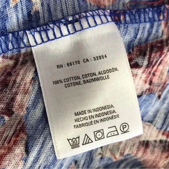 ANTHROPOLOGIE Forest Fete Novelty Fox Print 3/4 Sleeve Top Blue M As Seen On TV - Picture 7 of 13